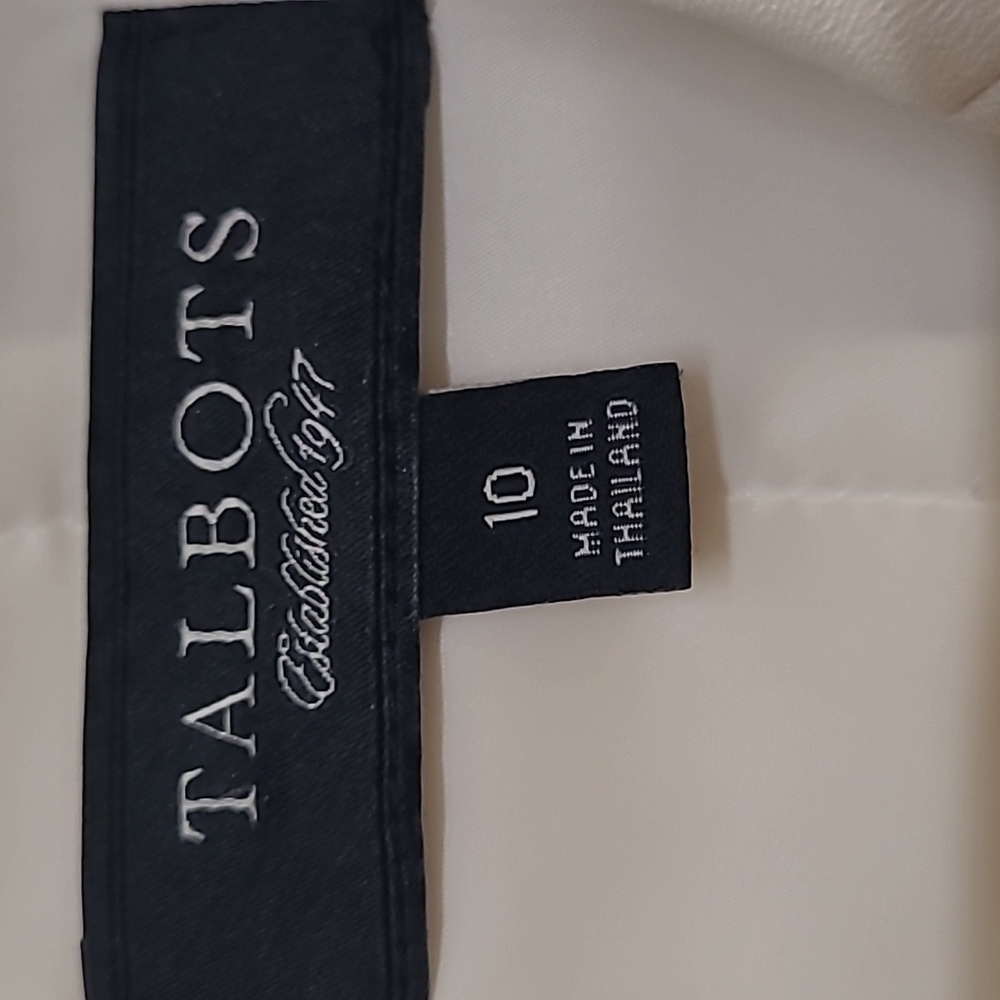 Talbots Women's‎ Cream Blazer for women zise 10 ,used good gondition - Picture 2 of 15